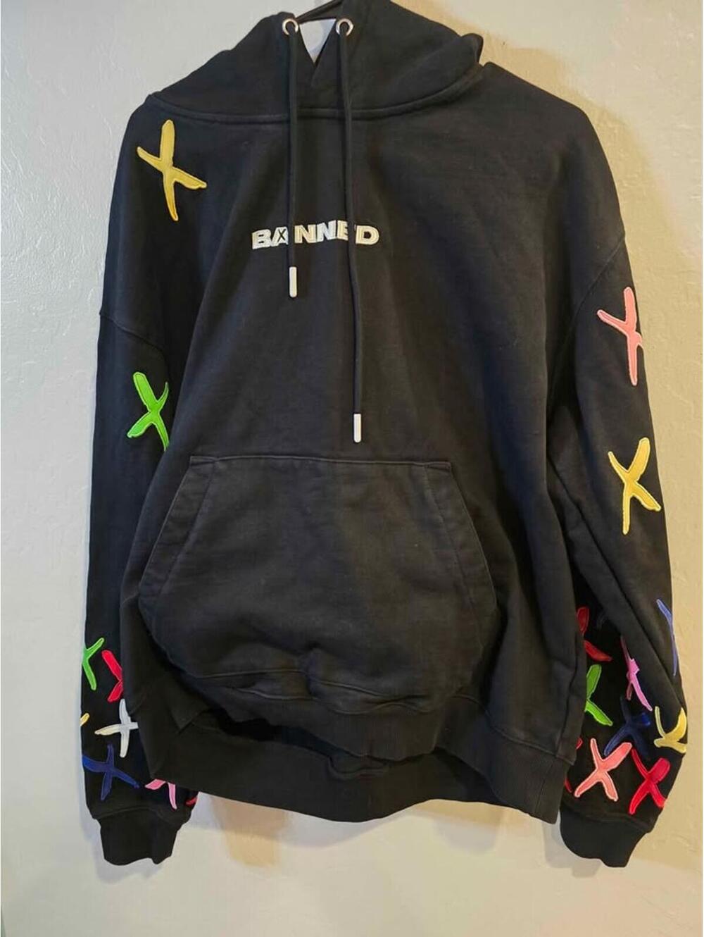 Banned Hoodie Men's Size Large